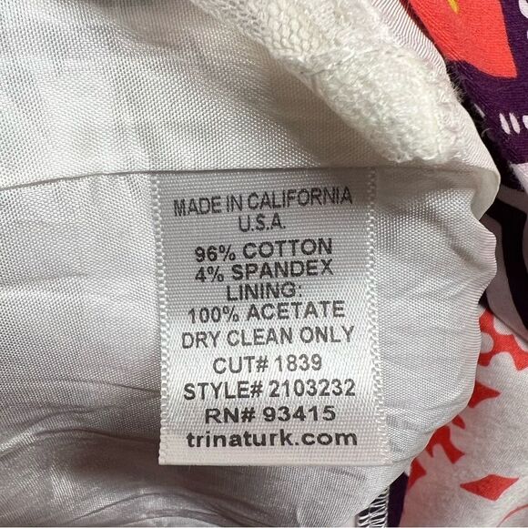 Trina Turk Tangier Frame Cora Mini Dress in Guava 4 - Picture 8 of 9